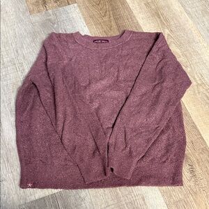 Purple Knit Sweater